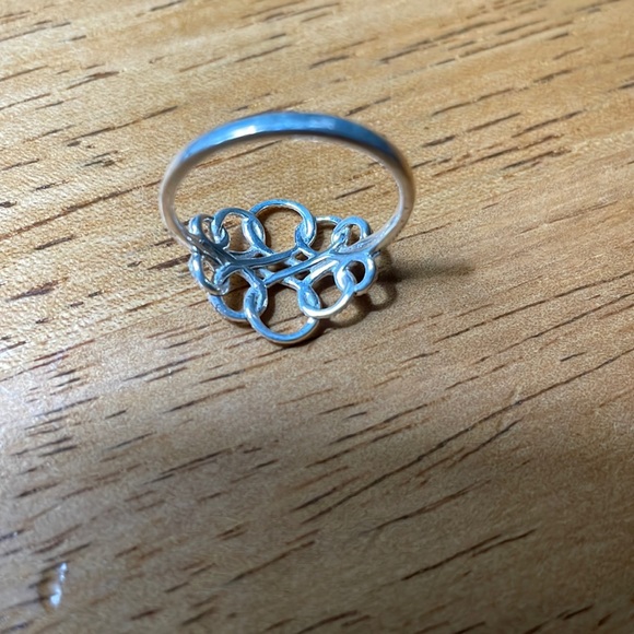 Avon Sterling Silver Scroll Ring - Picture 2 of 3